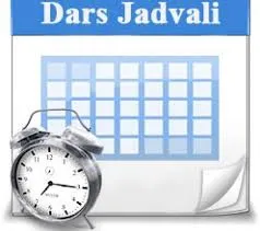 Yangi o‘quv yilida Dars jadvalini qanday tuzish kerak?